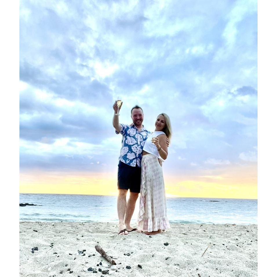 After our engagement in Hawaii