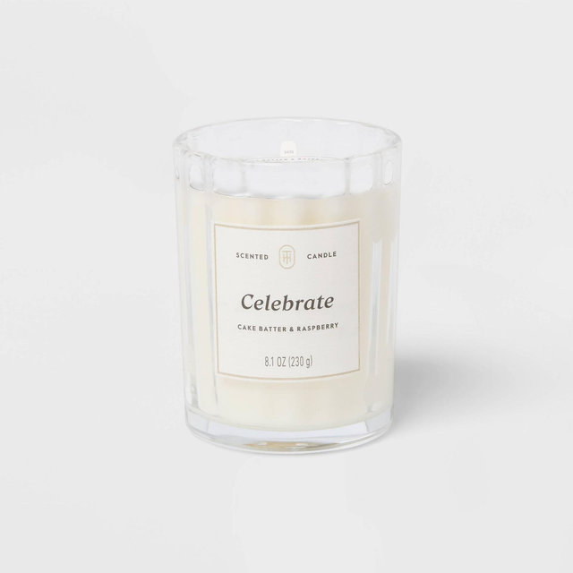 Glass Jar Candle Celebrate - Threshold™