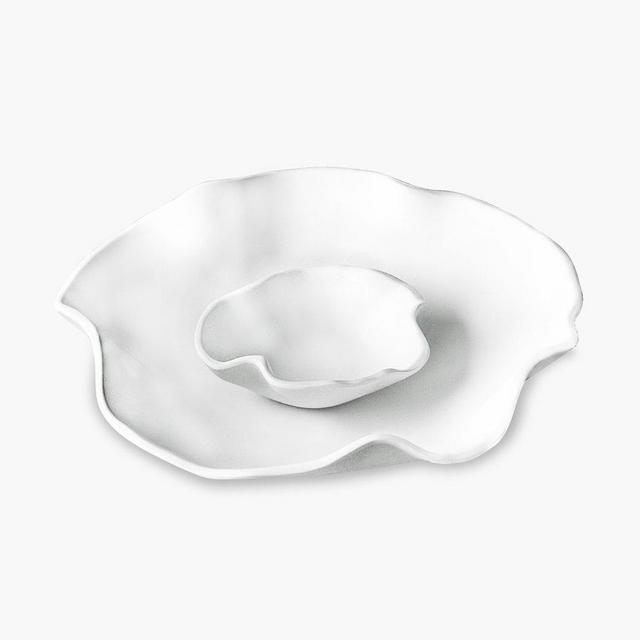 White Vida Nube Chip Bowl