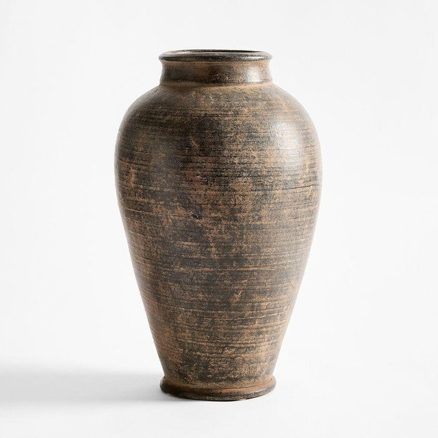 Rustic Brown Vase Tall Jug