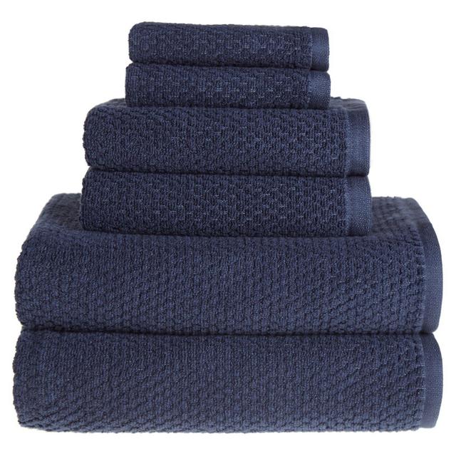 Wild Sage™ Savannah 6-Piece Cotton Towel Set in Bijou Blue