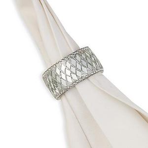 Nevaeh White by Fitz and Floyd - Bling Bling Napkin Ring