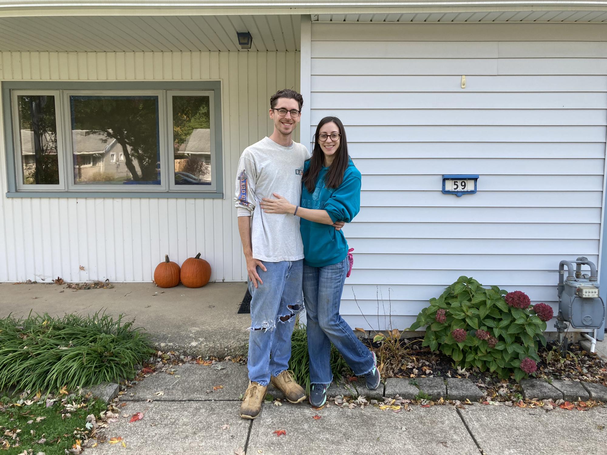 Our first home we purchased in Berea; October 2020