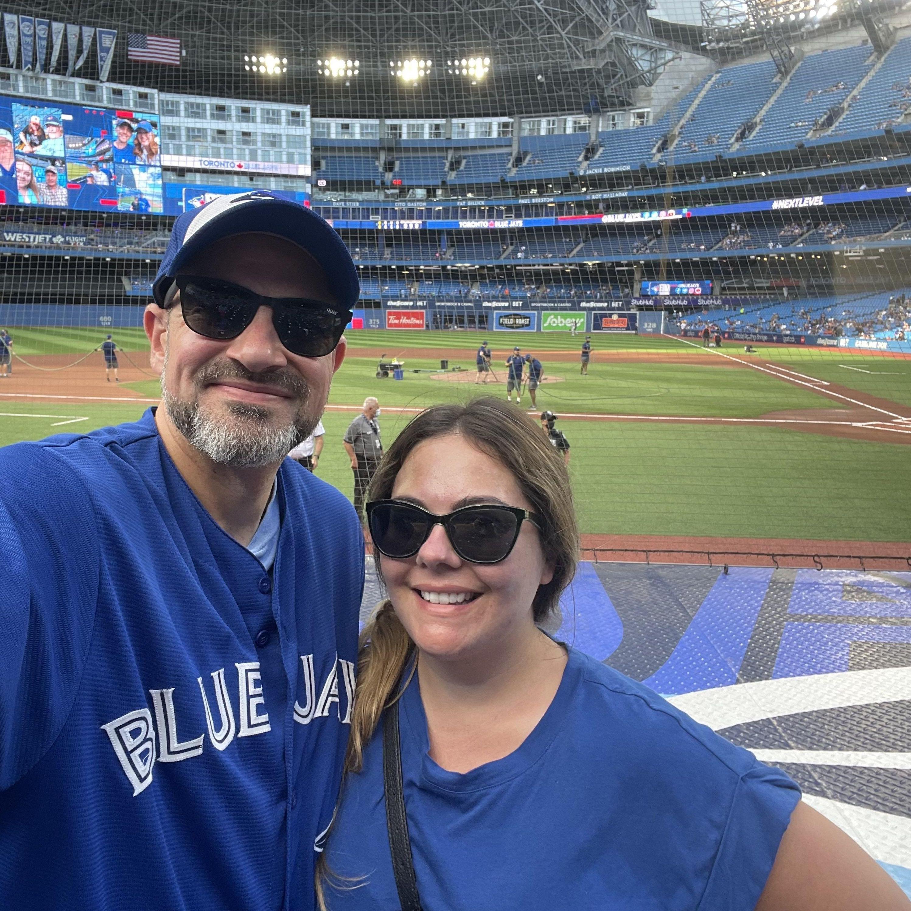 Toronto, 2022
Jays lost this game, moving on...