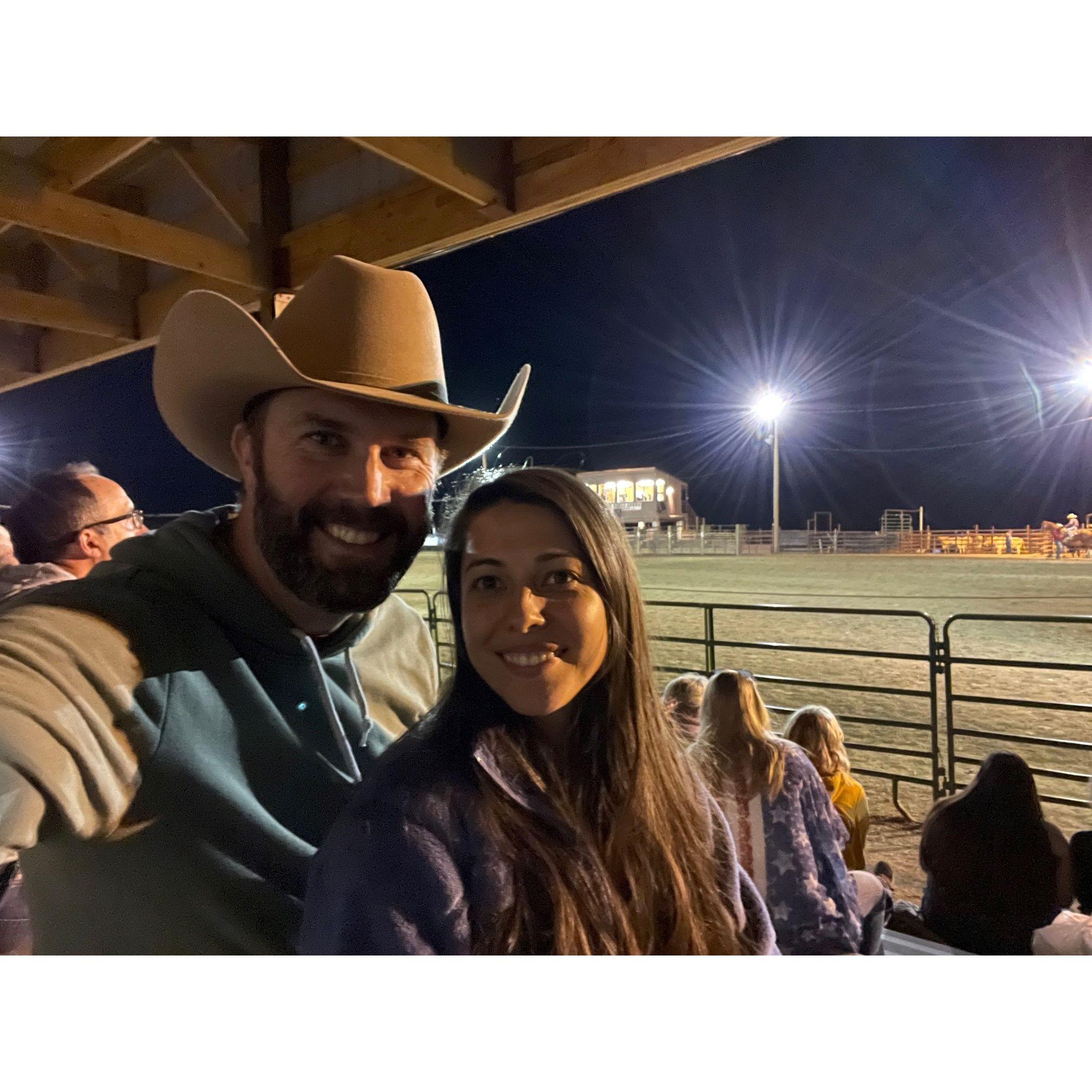 The Granby Rodeo on July 4th! Murica!