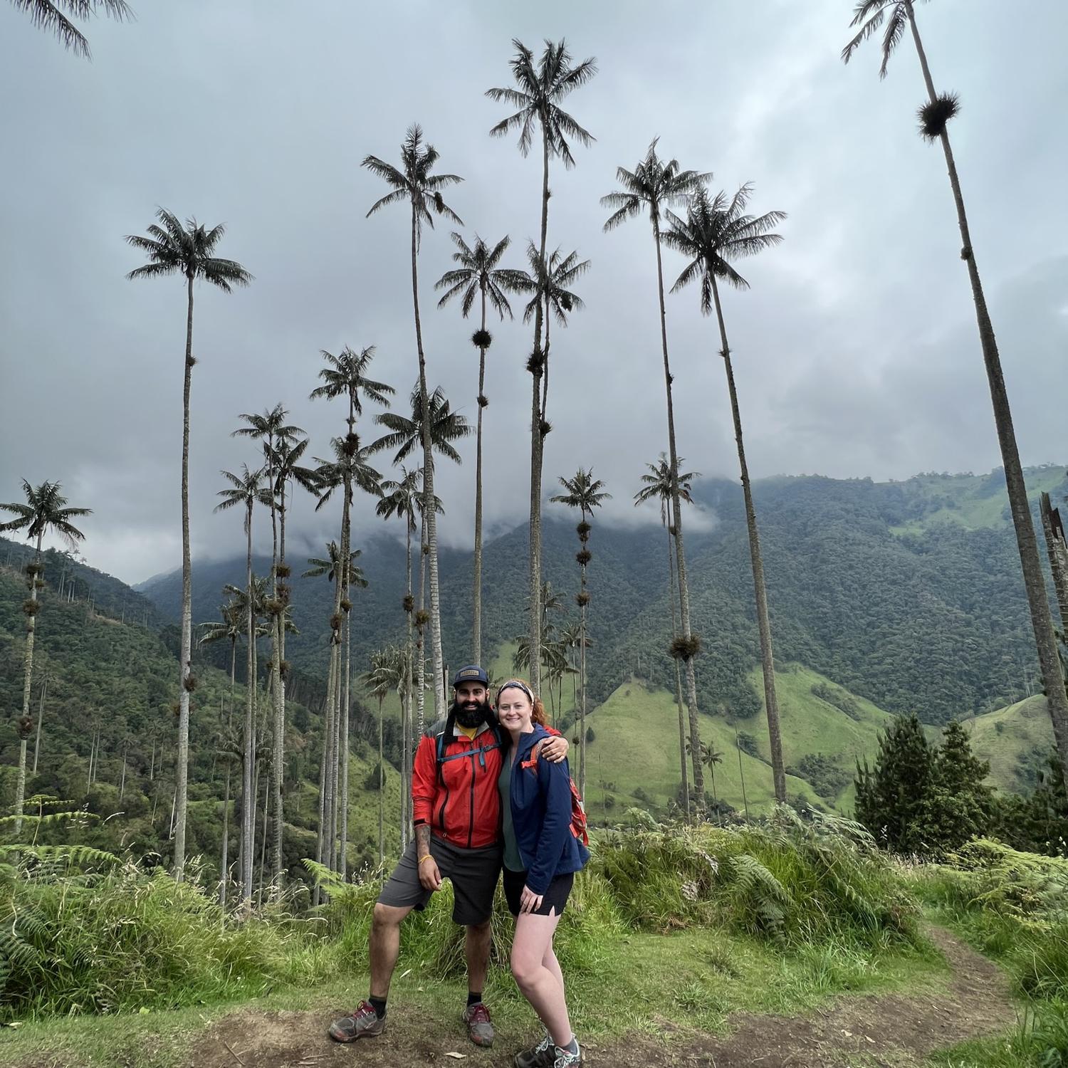 Hiking in Cocora Valley, Colombia