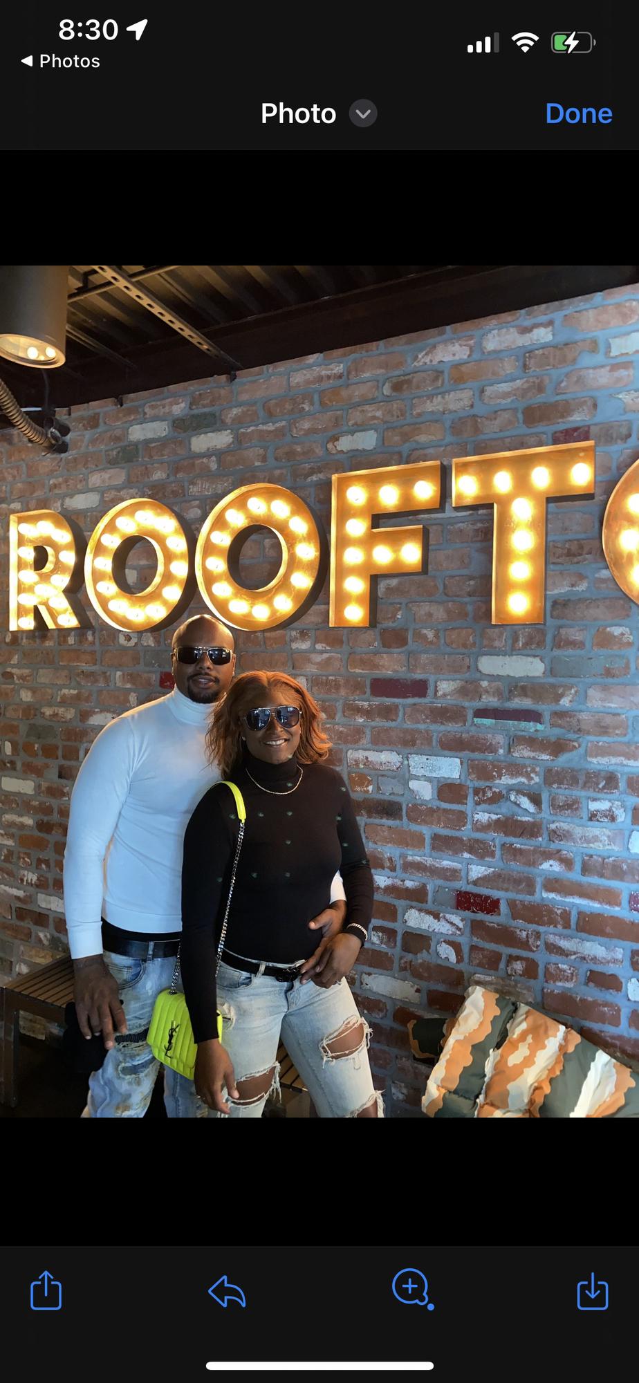 Just lunching with my honey