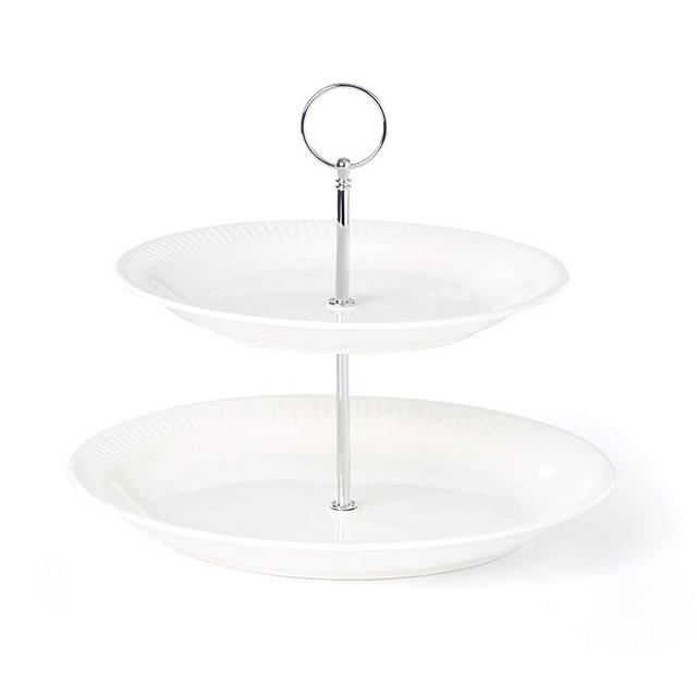 Lenox Profile 2-Tiered Server, 2.65, White