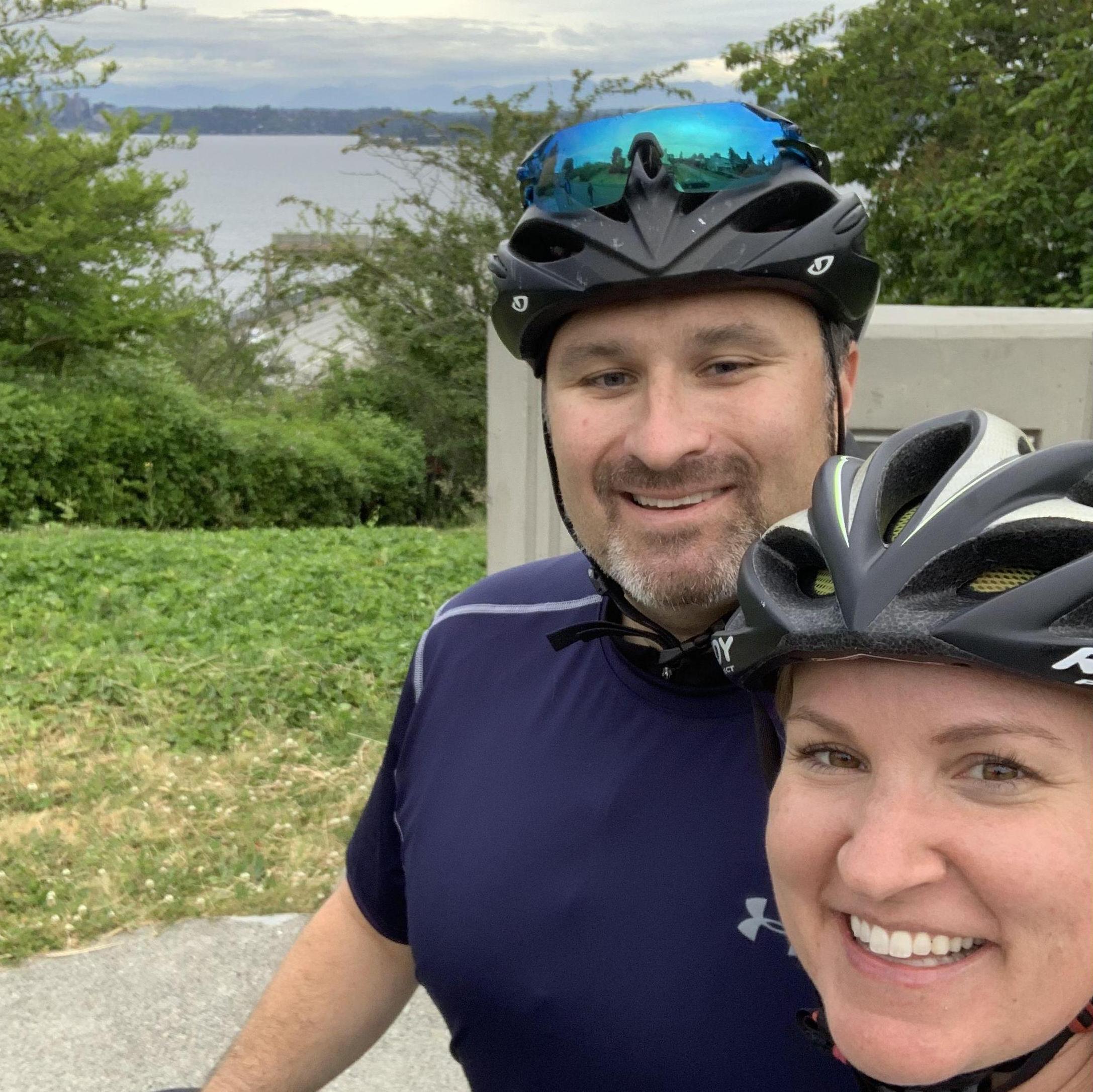 First date, biking Seattle