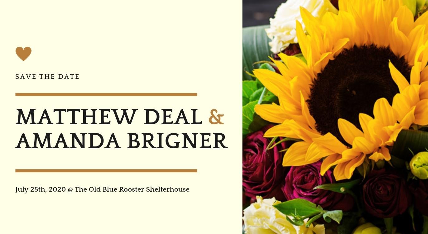 The Wedding Website of Amanda Brigner and Matthew Deal