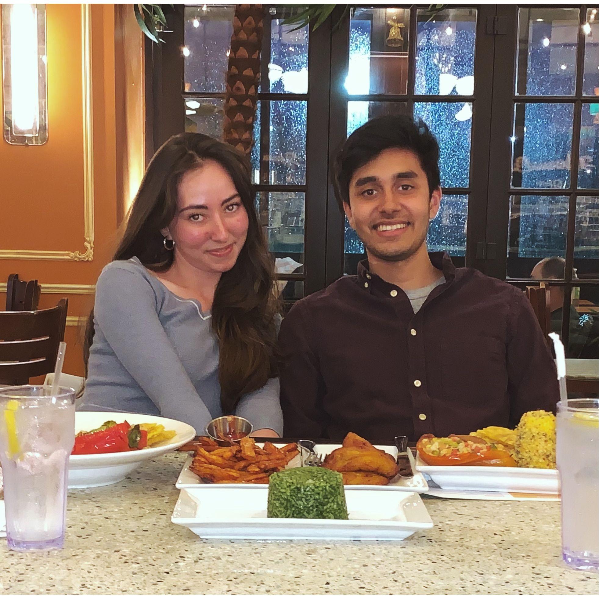 Dinner and a movie (May 2021)