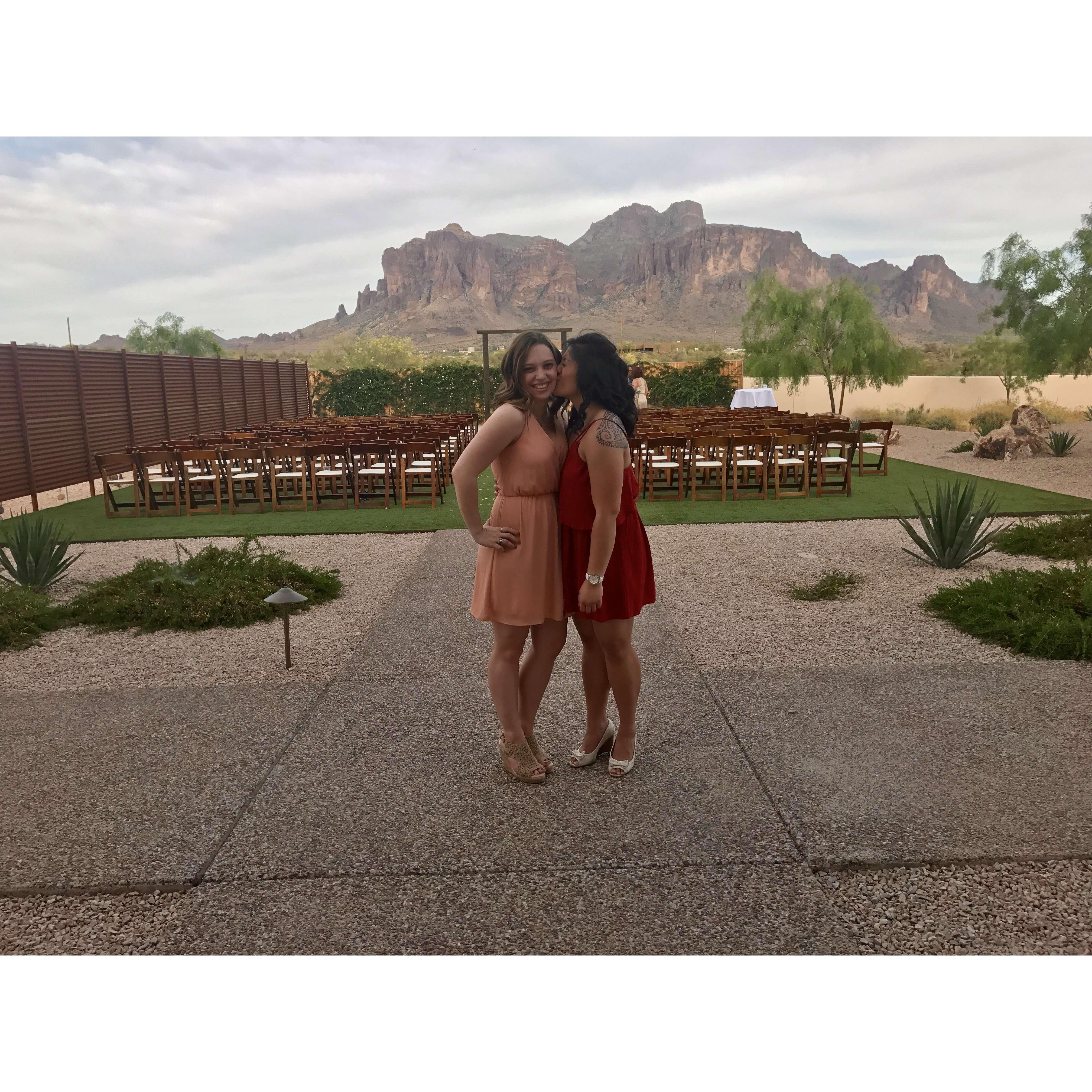 This was our first picture together as a couple in April 2017. Photographer shoutout to Ernie Oliva.