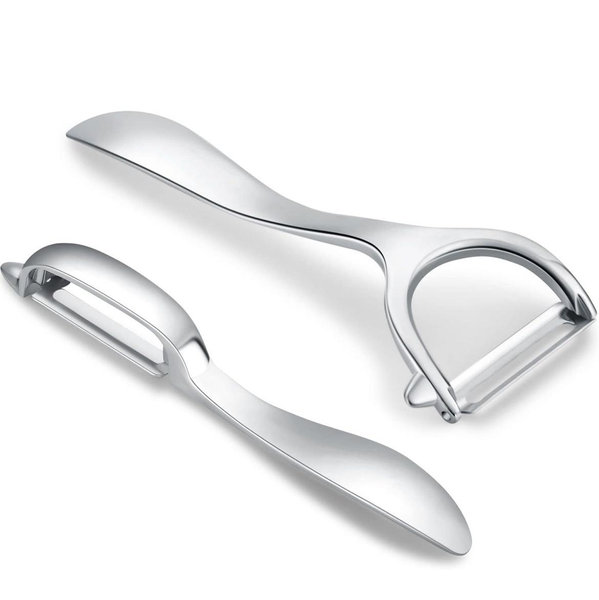 Set of 2 Stainless Steel Vegetable Peeler,Y-Shaped and I-Shaped Stainless Steel Peelers For Potatoes, All Fruits & Veggies¡