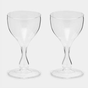 Astier de Villatte Hand-Blown Champagne Glass (Set of 2)