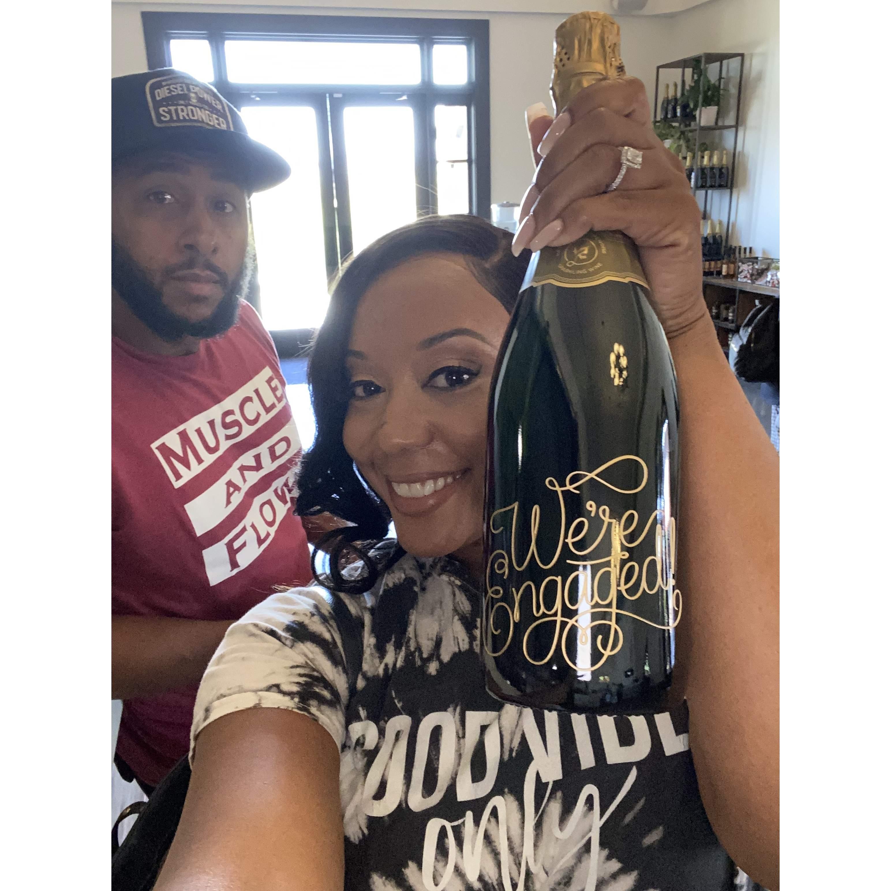 Cheers! Who is ready for a glass?