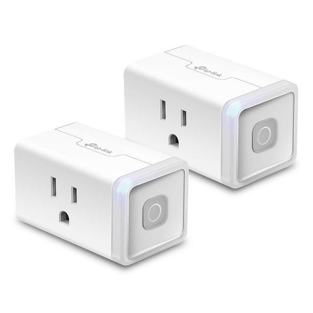 Kasa Smart Plug Outlet by TP-Link (2-Pack) -10 Amp & Reliable Wifi Connection, Compact Design, No Hub Required, Works With Alexa Echo & Google Assistant (HS103P2)