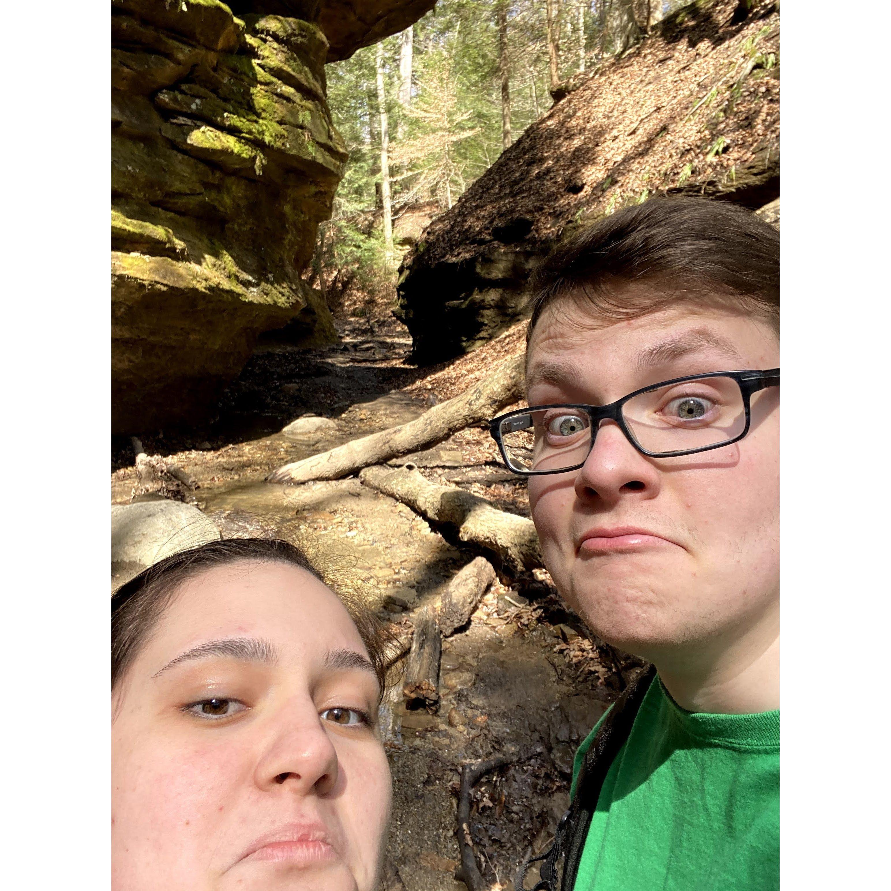 Turkey Run State Park, March 2021