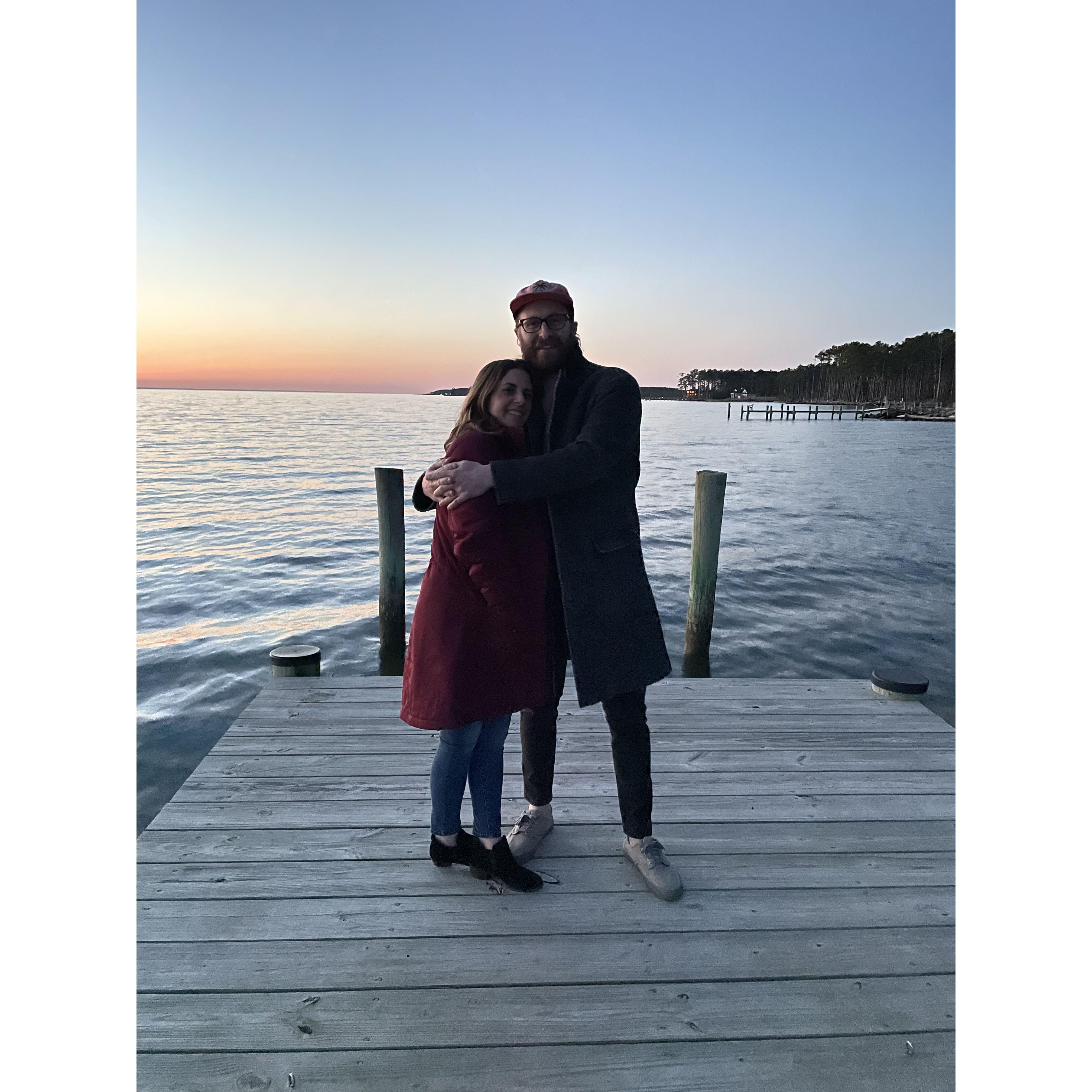 A weekend getaway at Loblolly House in Maryland for Danielle's birthday
