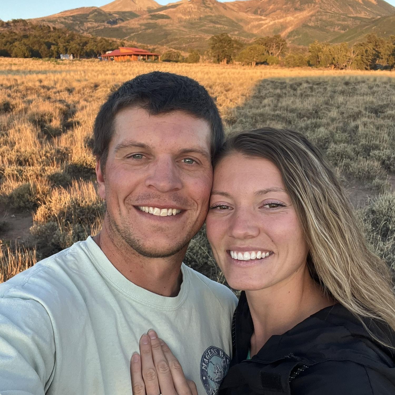 The day we got engaged in the La Sal mountains, Utah 7/4/2025