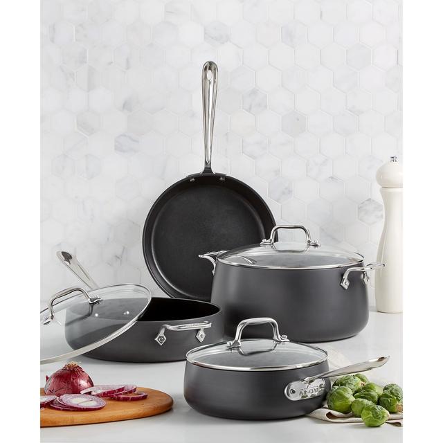 All-Clad Hard Anodized Nonstick 7-Pc. Set, Created for Macy's