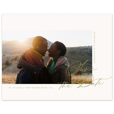 Marsh Green Wedding Digital Save the Date - Kiruna Photo
