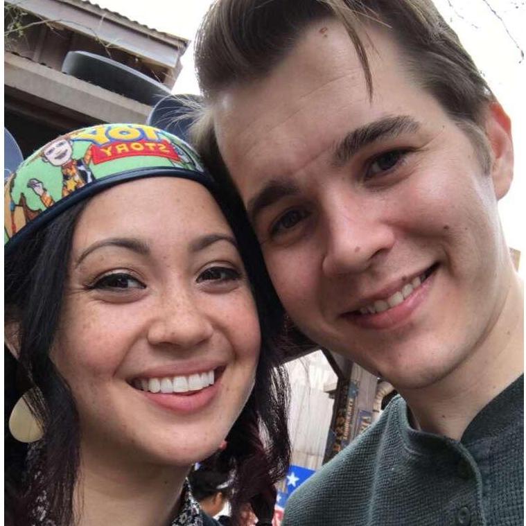 At the happiest place on earth DISNEYLAND!