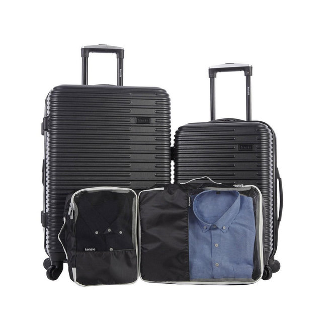 Hillsboro Expandable Rolling Hardside Collection Set, 4 Piece