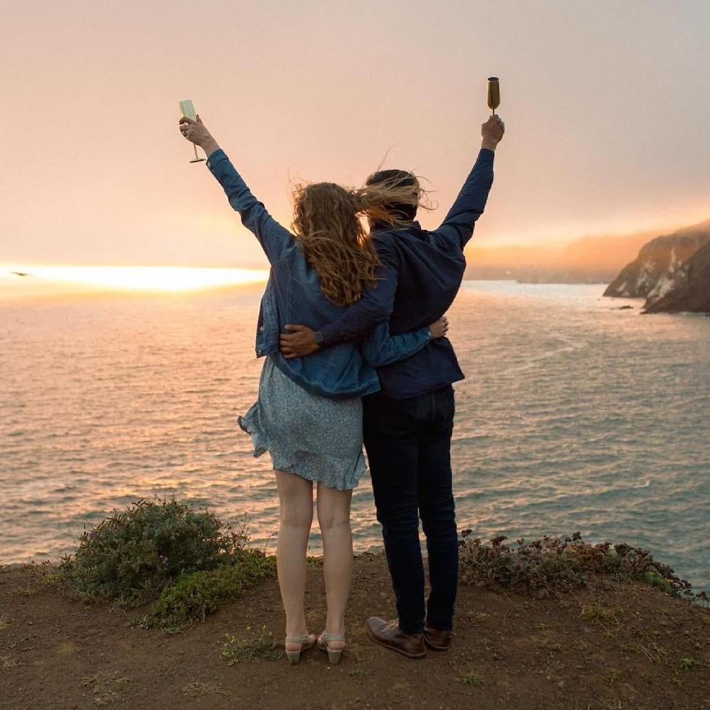 Cheers to the beginning of a wonderful life together <3
