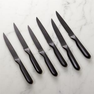Prime ™ by Chicago Cutlery ® Black Oxide 6-Piece Steak Knife Set