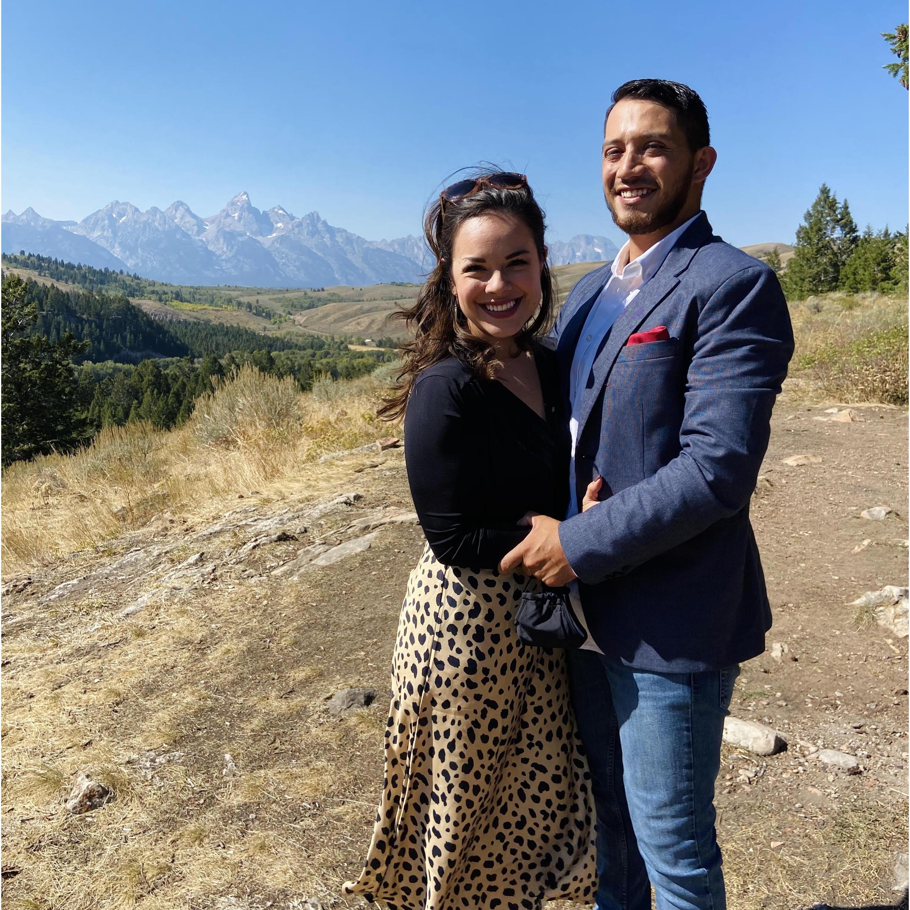 Haymaker wedding in the Tetons!