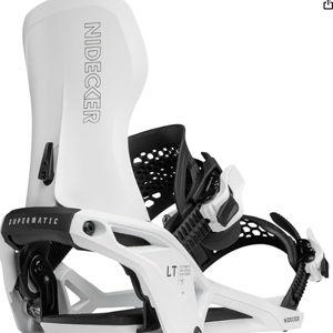 Nidecker LT Supermatic Snowboard Bindings – Automatic Dual-Entry Binding with Heel Pedal & Universal Fit