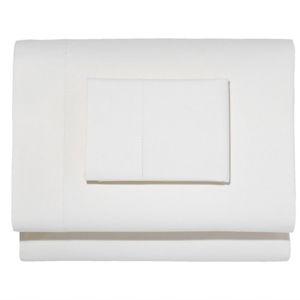 Pima Cotton Percale Sheet Set, Queen, White