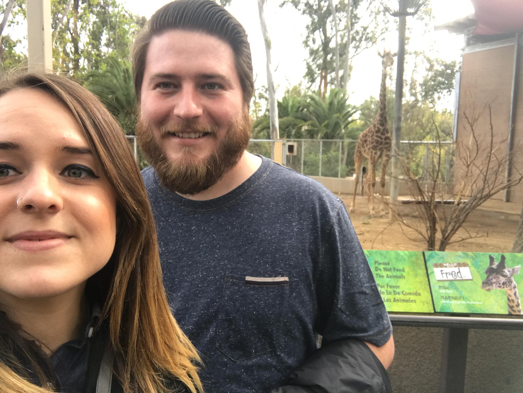 Our first anniversary trip to San Diego Zoo!