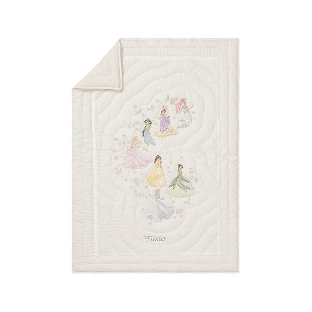 Disney Princess Heritage Baby/Toddler Quilt , 36"W x 50"L, Multi