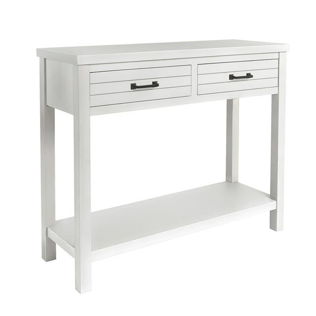 Bee & Willow™ Home 2-Drawer Console Table in Simply White