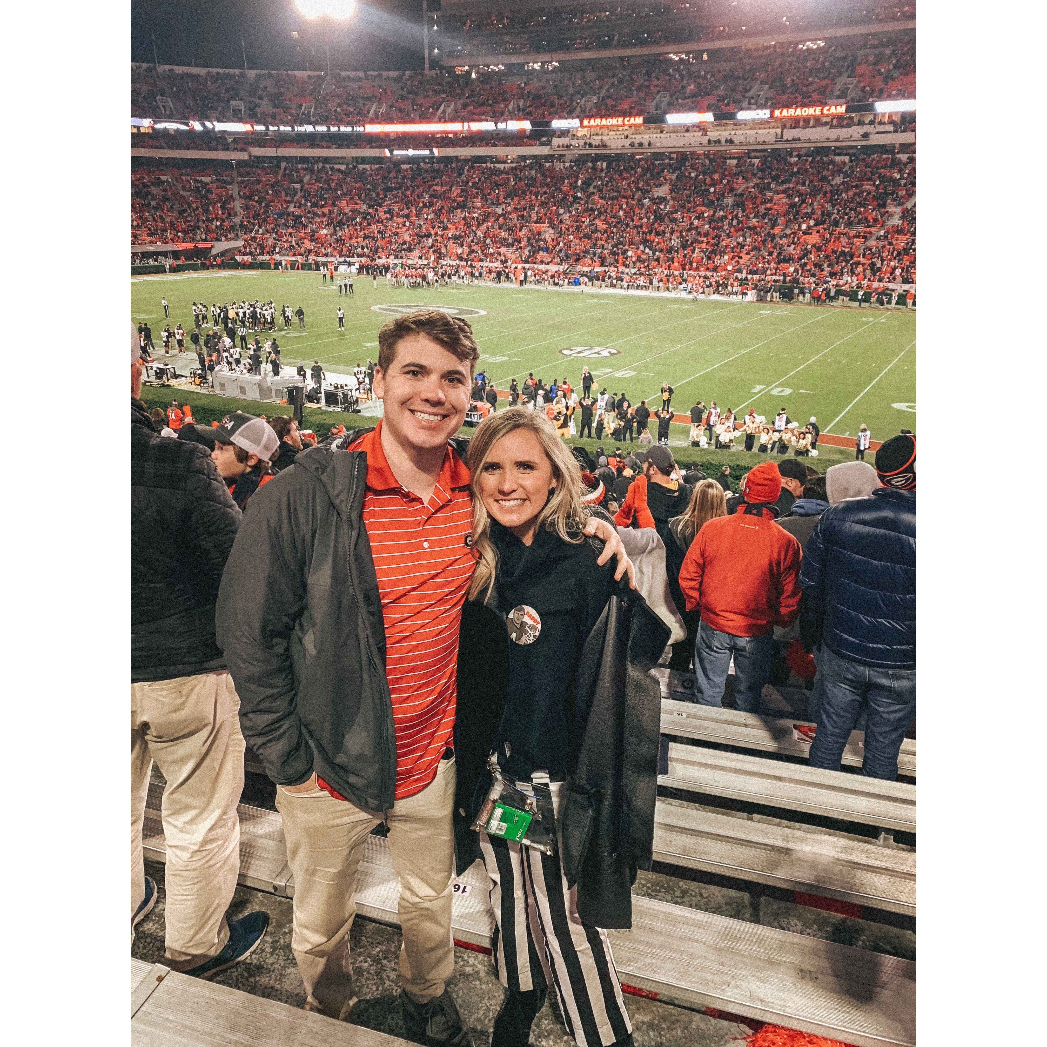 November 2019: Athens trip with college friends and another UGA game. Go dawgs!
