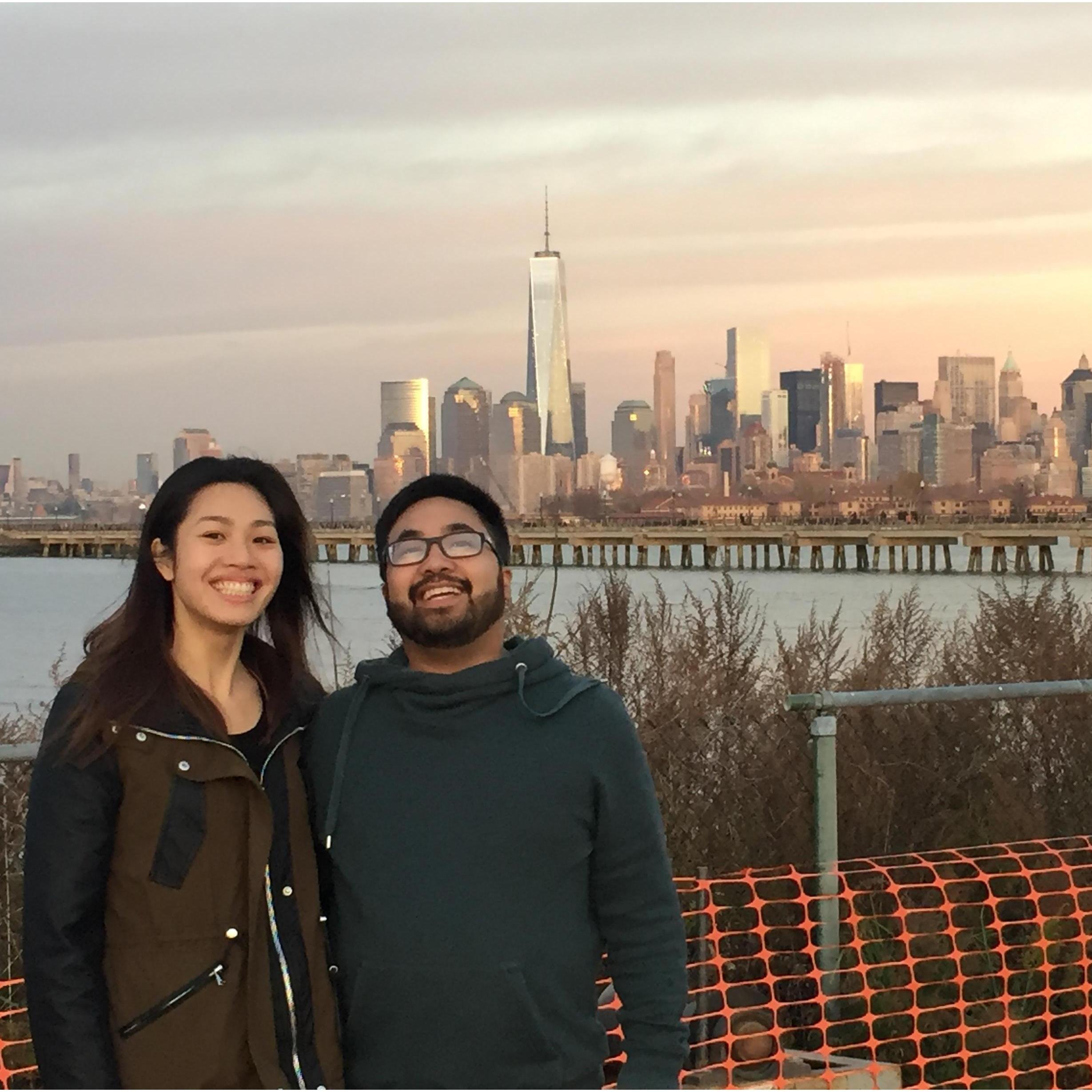 View from New Jersey