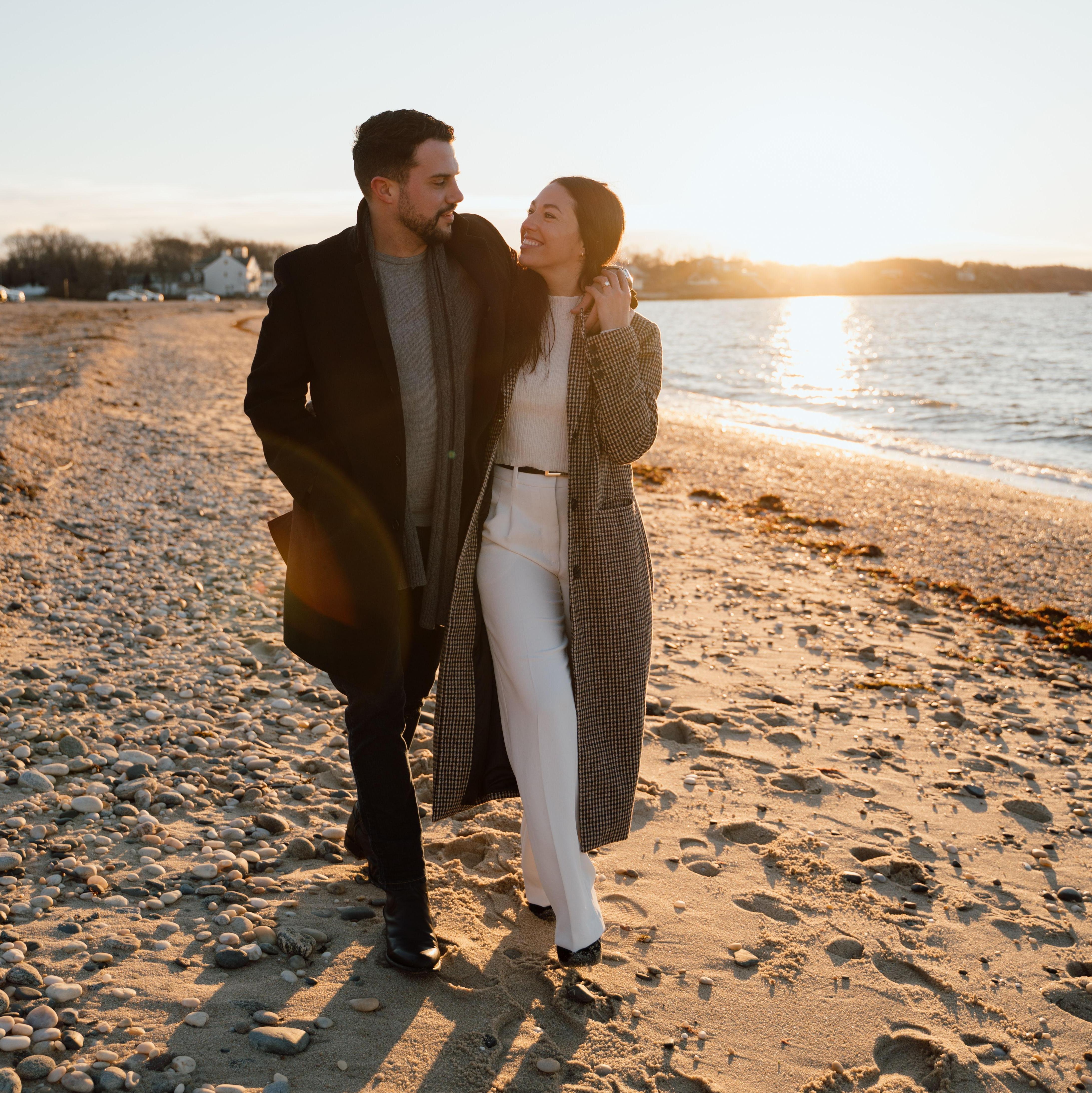 February, 2023 at North Fork Beach, Long Island
