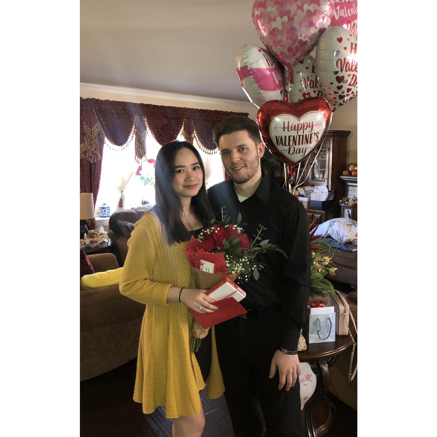 First Valentine's as a couple! <3