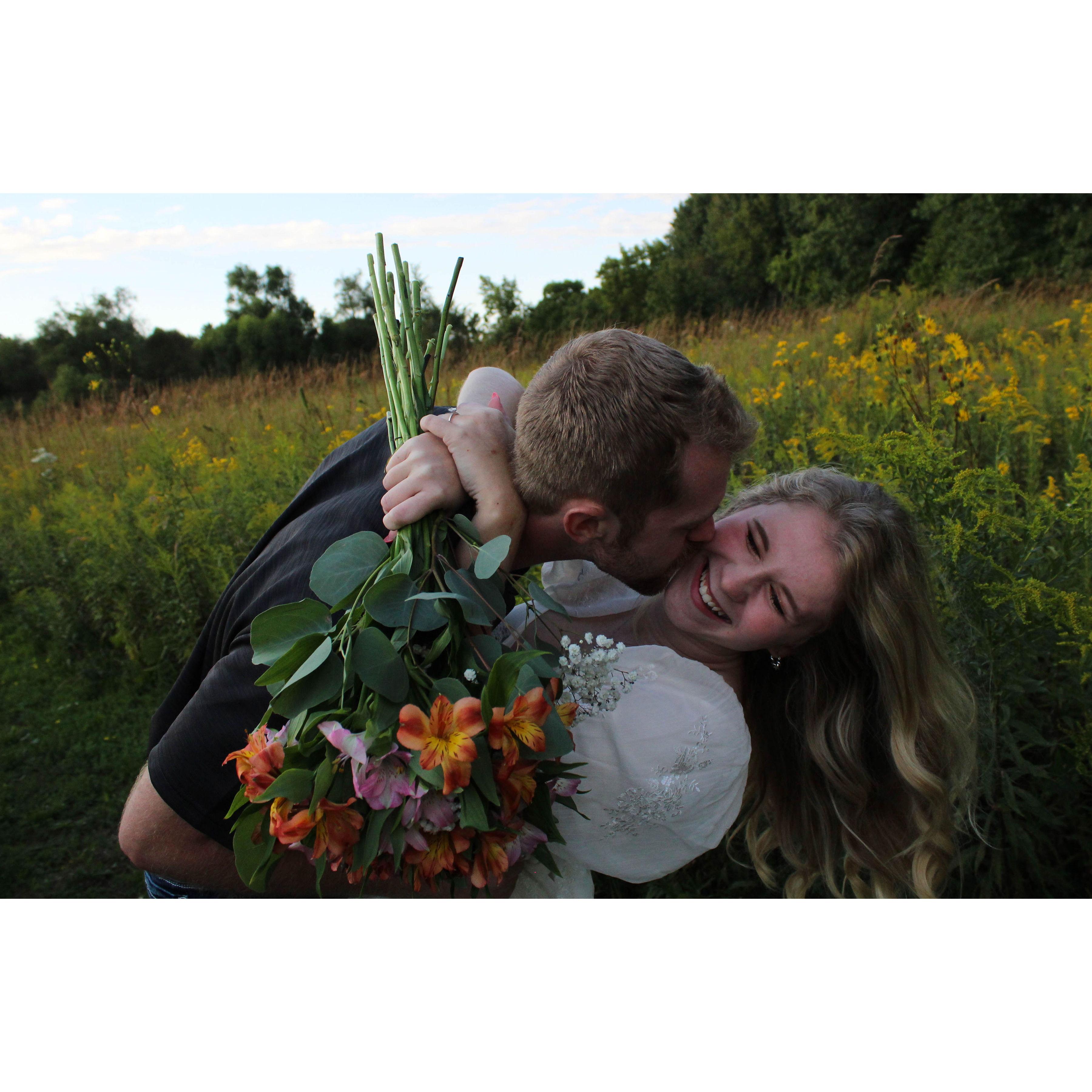 From the second set of engagement photos