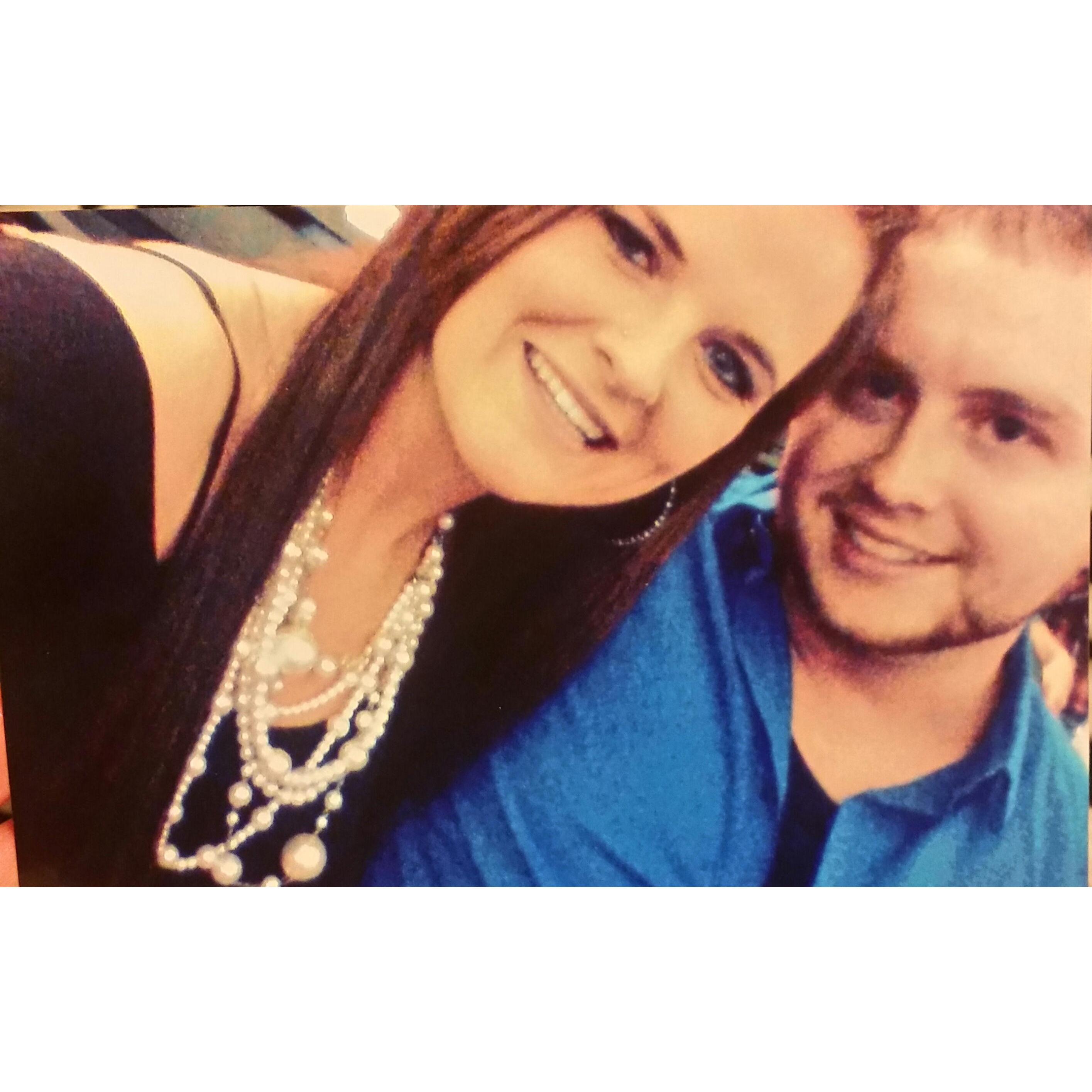 Our Very First Picture Together at Randy's 23rd Birthday: Jason Aldean and Florida Georgia Line COncert