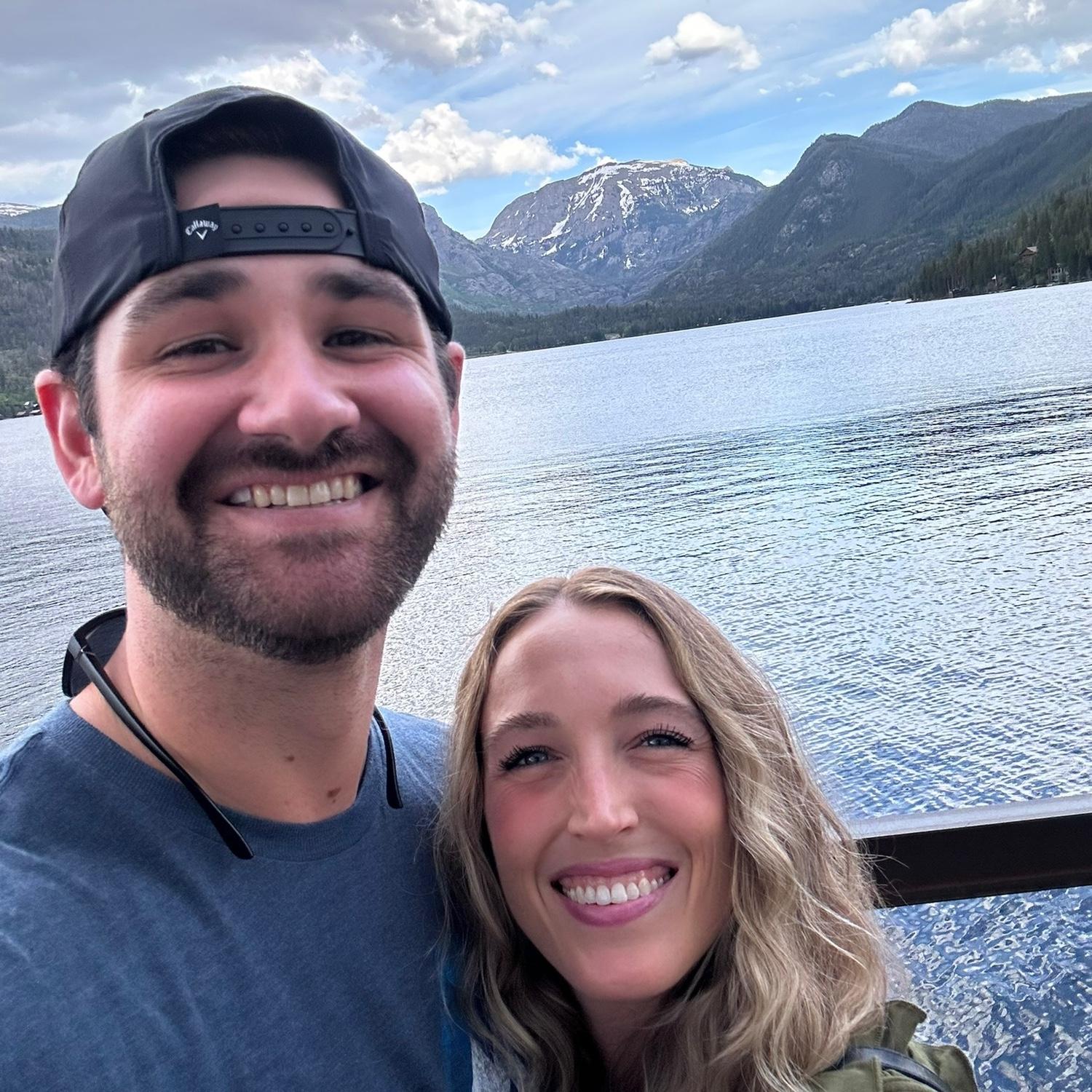 Visiting Grand Lake, CO with friends