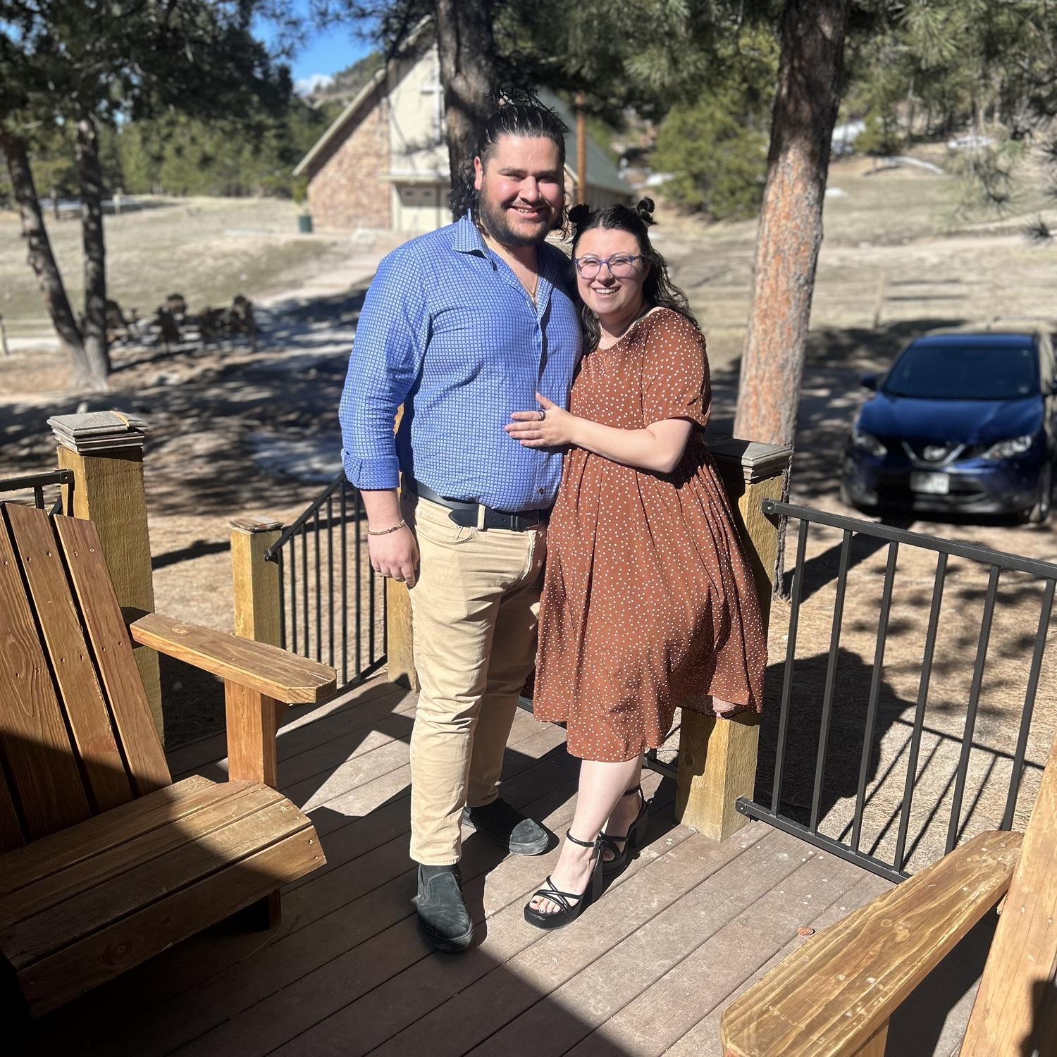 Our first time participating in Youth Ministry together! We started dating the day before we went on a retreat.
