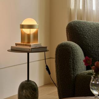Large Loop Table Lamp with Sphere IV US