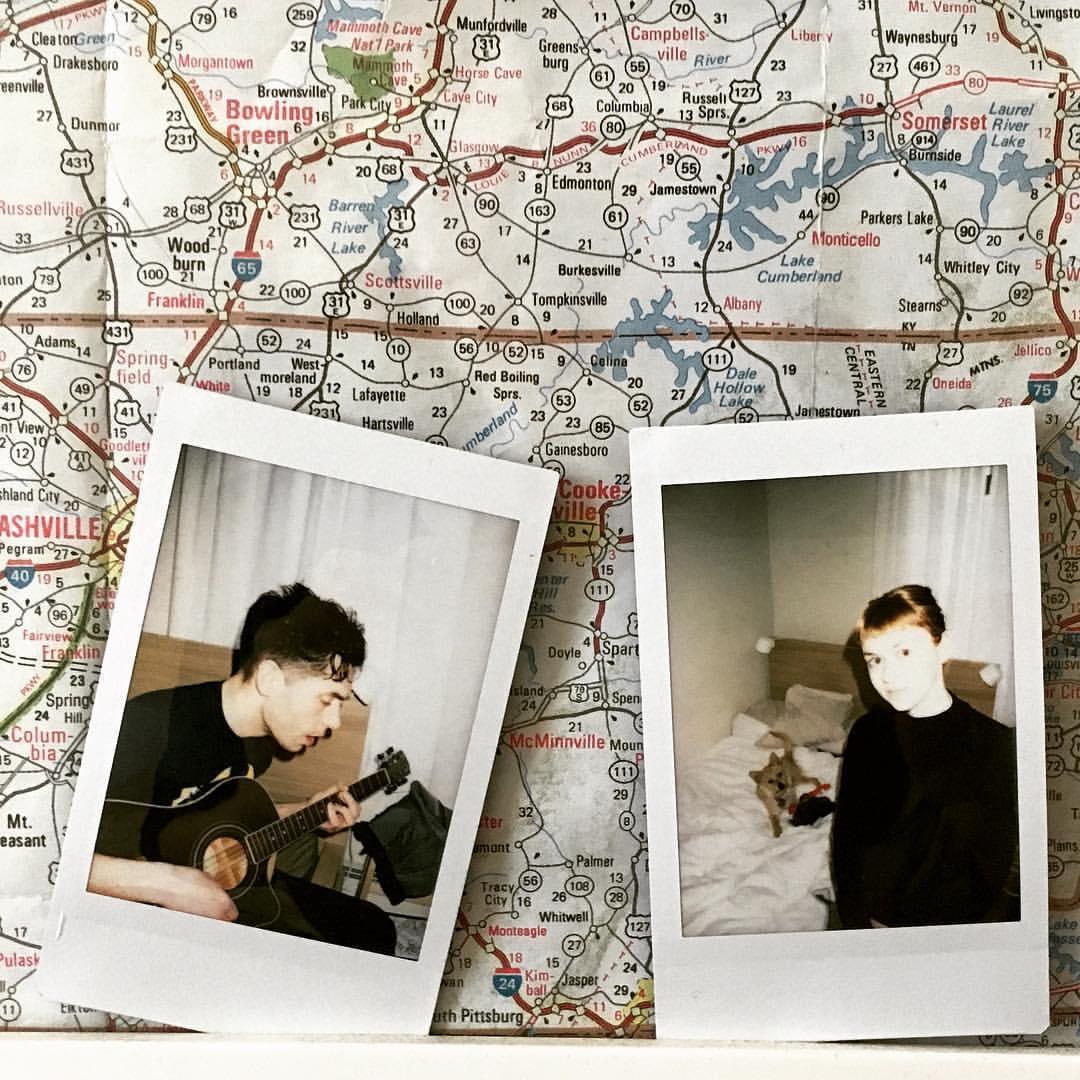 We're a couple that loves to travel apart as well as together. Polaroids are our ritual now before solo adventures. This was pre-Europe 2017.
