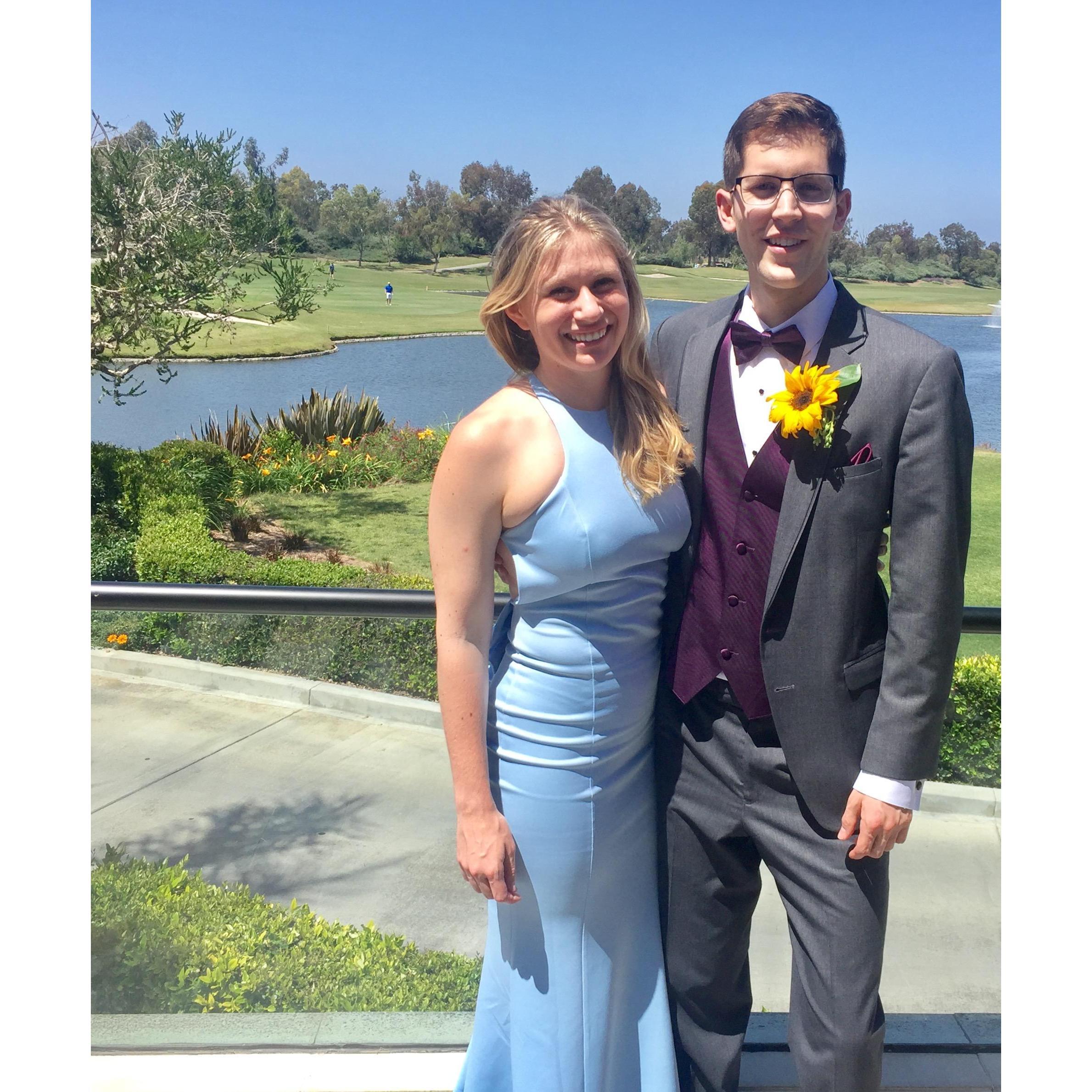 Our first wedding