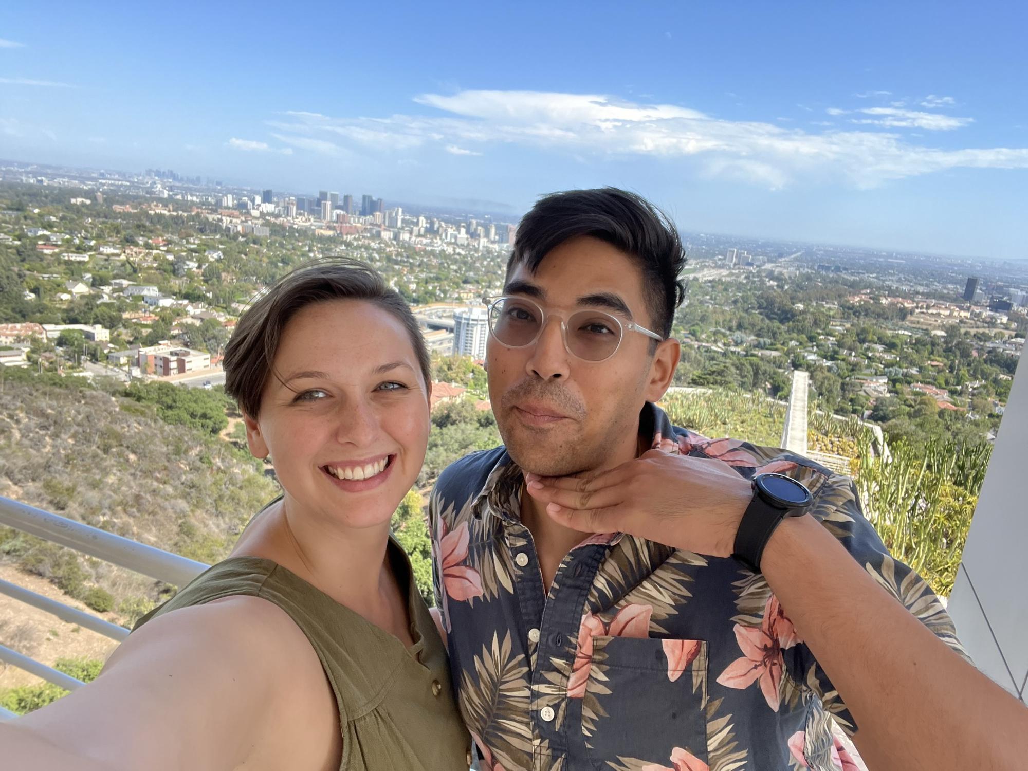 Trip to the Getty Museum in Los Angeles before we move