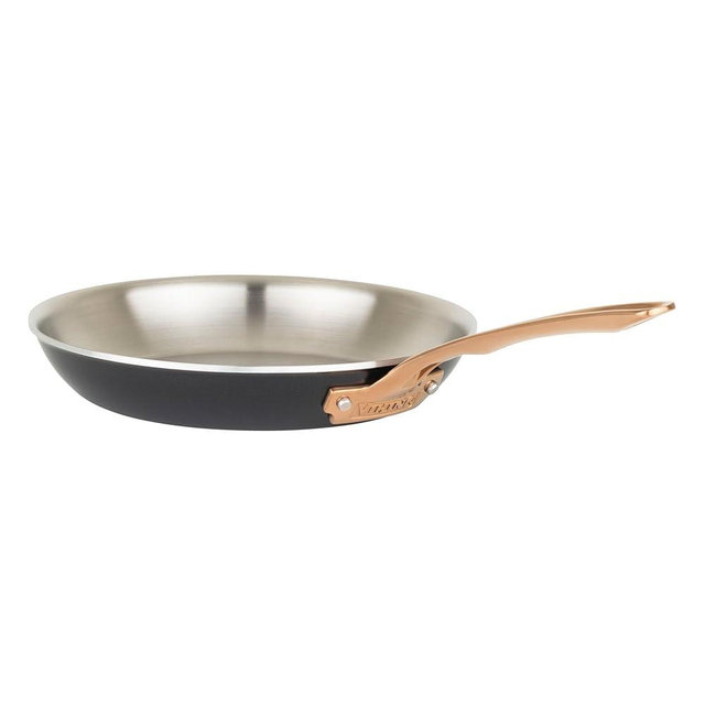 Viking Cast Black 3-Ply Performance - 10" Fry Pan Stainless Steel, Copper Handle