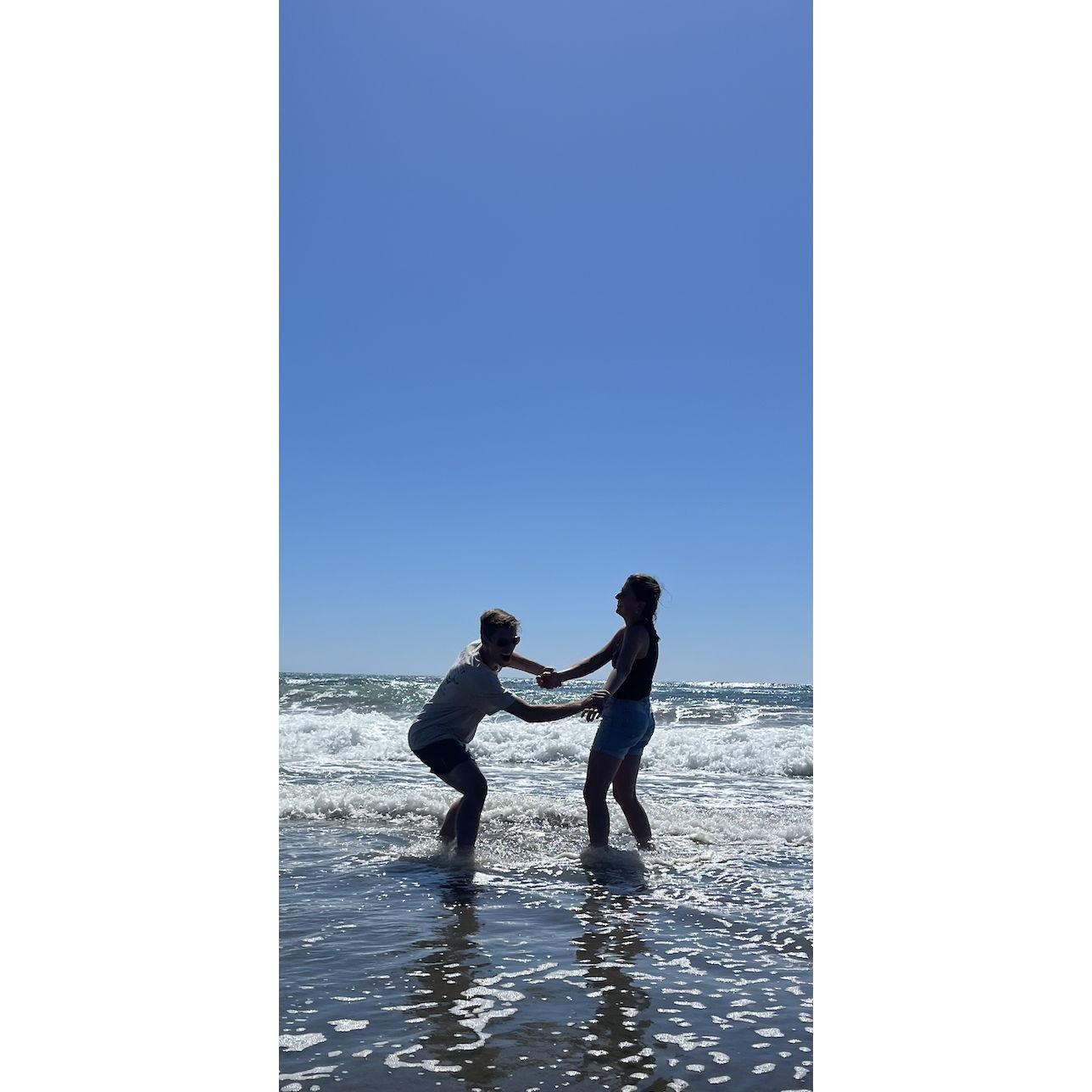 Beach trip shenanigans-June 28th
