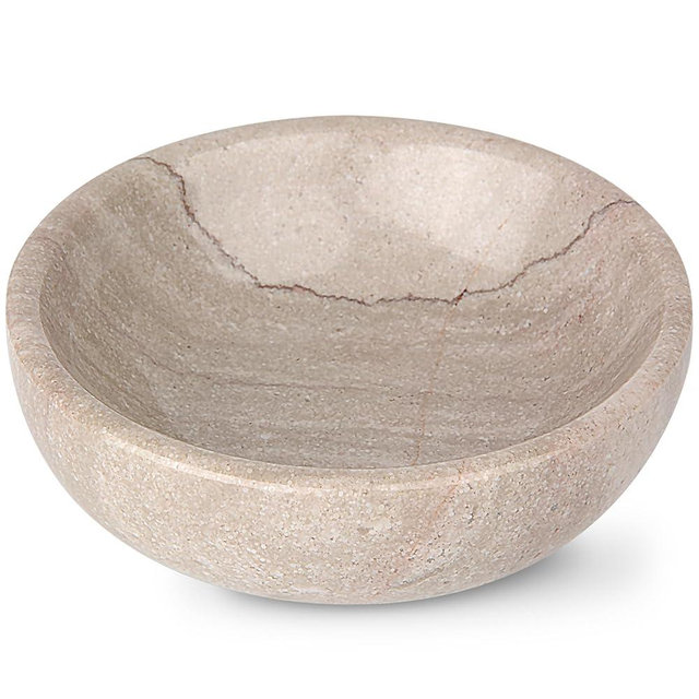 SIPARUI Jewelry Dish,Natural Marble Jewelry Dish,Trinket Tray,Ring Holder,Key Bowl,Unique Jewelry Tray for Home Decoration,Mother's Day,Birthday and Other Holiday Gifts(Yellow Grey)